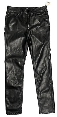 Pantalones de cuero negro sintético BDG para mujer talla 29 Foto 1 de 4