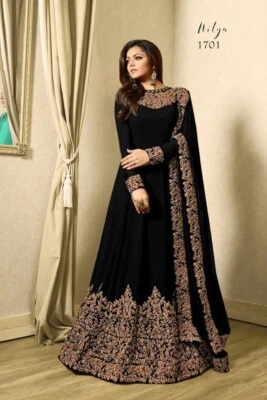 Indio Bollywood Salwar Kameez Ropa de Fiesta Boda Paquistaní Vestido Traje Diseñador Foto 1 de 3