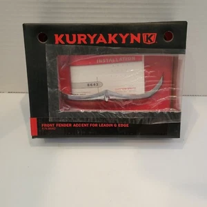 Kuryakyn For Harley Davidson Front Fender Accent Leading Edge NEW P/N 8642 - Picture 1 of 5