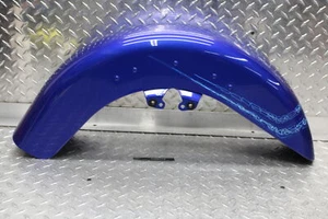 2014 HARLEY-DAVIDSON TOURING ROAD GLIDE FLTRX BLUE FRONT WHEEL FENDER - Picture 1 of 12
