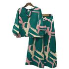 Elastische Taille Women Bluse Set Fr&#252;hling Jahrgang Sommer Schlussverkauf