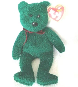 Beanie Babies 2001 Holiday Teddy 8" - Picture 1 of 6