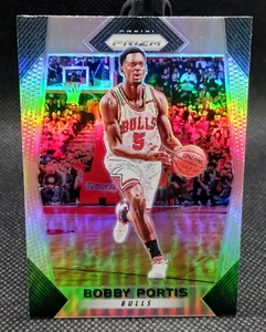 2017-18 Prizm Silver Refractor - Bobby Portis #245 Milwaukee Bucks - Picture 1 of 2