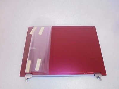 NEW OEM Dell Latitude E6500 RED LCD Back Cover & Hinges P/N R282G W891N - Imagem 1 de 2