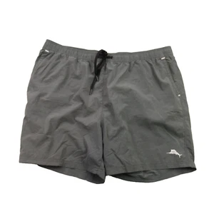 Tommy Bahama Shorts Mens XL Board Shorts Swimwear Lightweight Swim Trunks Gray - Picture 1 of 10
