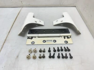 Jeep JK Wrangler Windshield Hinge/Support Brackets White PW7 2007-2017 169682 - Picture 1 of 11