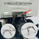 Für TAMIYA 1/14 RC Trailer Truck Traktor Teile Edelstahl Cab Lock Catch Assembly