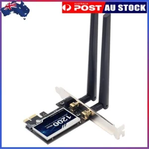 Wireless WiFi Adapter Desktop WiFi Card for Microsoft Windows 7/8/10/11 Linux - Picture 1 of 11