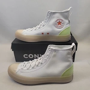 Converse Chuck Taylor All Star CX Explore 2 Hi Sneaker Mens 9 White/Citron - Picture 1 of 6