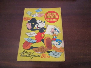 ALBUM GRANDE CONCORSO DI TOPOLINO ED. ASTRA LAMPO 1951 COMPLETO !!! - Imagen 1 de 7