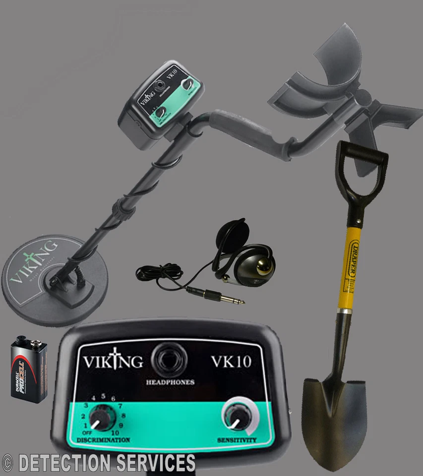 Viking VK10 8"DD Coil Metal Detector for Beach Shoreline and Earth  - Image 1 of 1