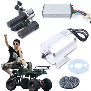 2000W 48V DC Elektro Brushless Motor Kit für Elektroroller E-Bike Gokart - Bild 1 von 12