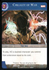 VS System: Casualty of War - Foil [Played] Marvel Universe TCG CCG Classic Marve