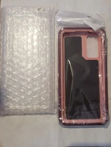 Heavy Duty Protection Case for Samsung Galaxy S20 FE 5G Purple/Pink USA shipper - Picture 1 of 2