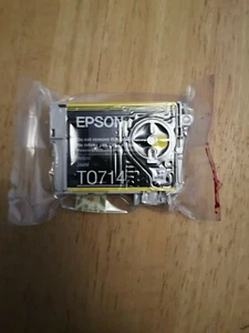 Genuine Original Epson Yellow T0714 (cheetah) - Picture 1 of 1