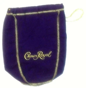 Crown Royal 750ML lila Kordelzugbeutel 750 ML 8,5" x 6" - Bild 1 von 4