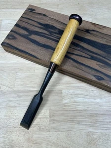 Japanese 18mm Bench Chisel (Oiire Nomi) By Mitsuhisa.  NOS. - Picture 1 of 9