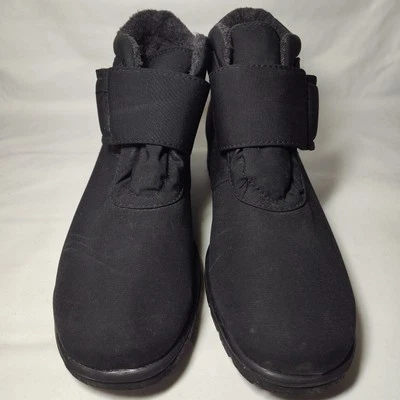 Calentadores de Puntera Botas para Mujer Talla 10M Negras Invierno Tobillo Impermeables Invierno Botines Foto 1 de 4