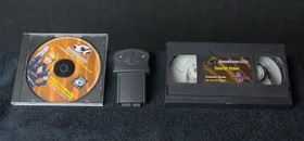 Game Shark CDX (Sega Dreamcast) with VHS tutorial