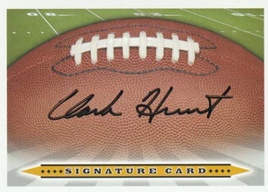 SUPER BOWL CHAMPION KANSAS CITY CHIEFS OWNER CLARK HUNT SIGNED SIGNATURE CARD - Picture 1 of 1