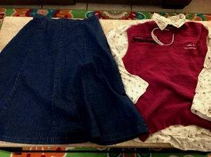 Women's Sz 2X Amy Farrah Fowler Costume Halloween Complete Look Big Bang Theory - Picture 1 of 10