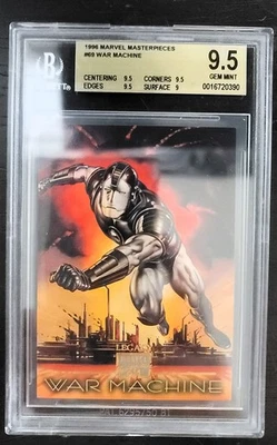 1996 Marvel Masterpieces #69 War Machine BGS 9.5 - Image 1 of 3