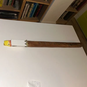 Native American Flute Wooden Handmade Eagle - Picture 1 of 7