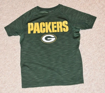 Green Bay Packers GB Pack Camiseta Camiseta Juvenil Mediana M Med 8-10 Verde Foto 1 de 4