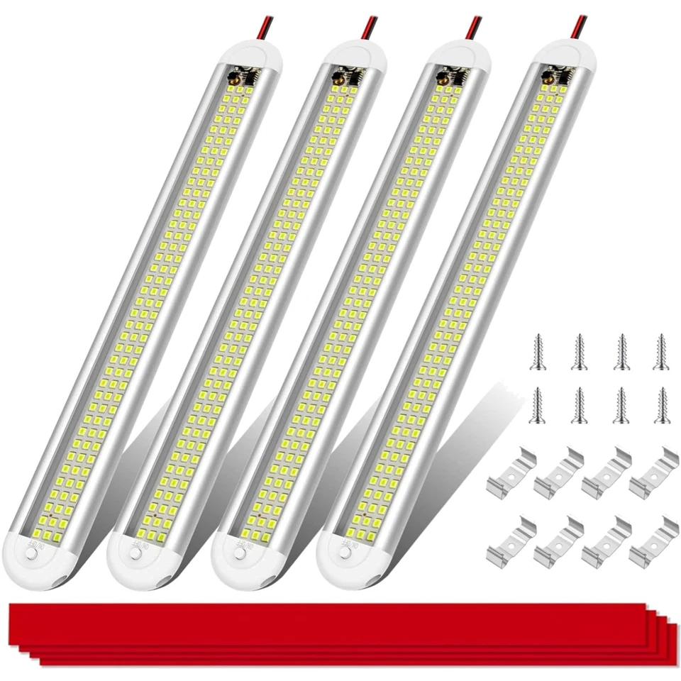 LED Innenbeleuchtung 12V Van Wohnmobil Boot LKW Lichterkette Leiste - Bild 1 von 1