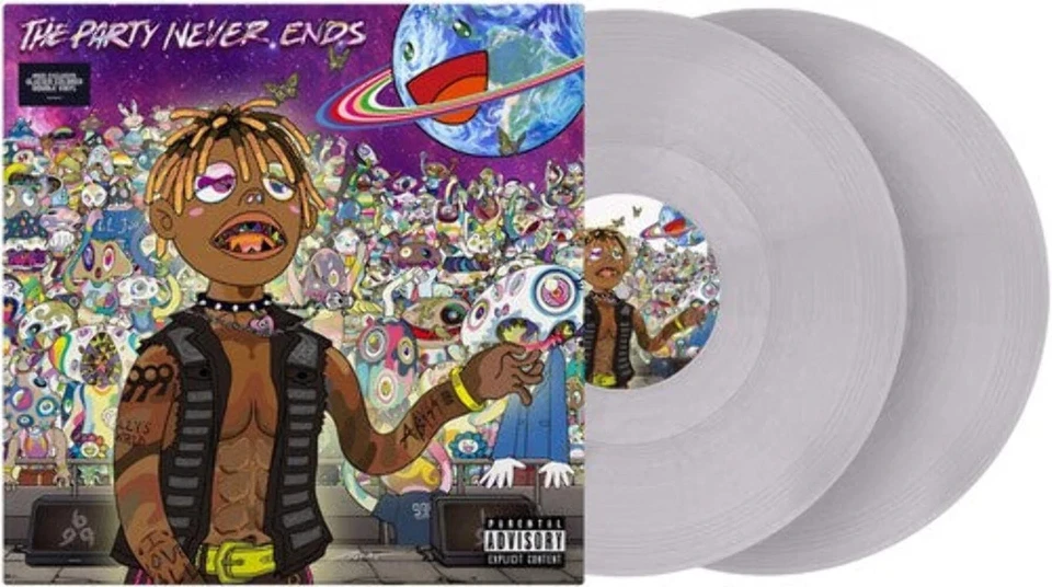 Juice WRLD - The Party Never Ends 2-LP New SEALED colored hip hop vinyl - Image 1 of 1