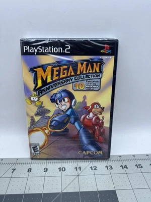 Mega Man Anniversary Collection - PS2 Brand New  Seal FACTORY “Y” - Case Fresh - Image 1 of 4