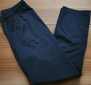 Nike Men’s Medium Dry Team Woven Training Pants 800201-451 Navy Drifit - Picture 1 of 10