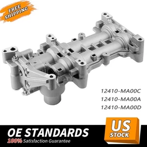 12410-MA00C/D/A OIL PUMP W/BALANCER FOR NISSAN QR20DE QR25DE ALTAS CARAVAN URVAN - Picture 1 of 9