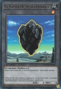 YuGiOh G-Golem Token MAMA-DE103 Token NM 1st - Bild 1 von 2