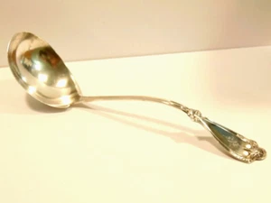 Coin silver ladle w/ wolf head (1850s-60s); Francis A. Brunnell & Co, Syracuse - Picture 1 of 21