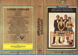 Loving Couples - VTC Large Box VHS Video Sleeve / Cover RARE - Picture 1 of 1