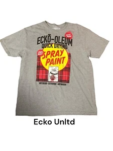 Ecko Unltd Ecko Oleum Tee Shirt Gray 2XL - Picture 1 of 3