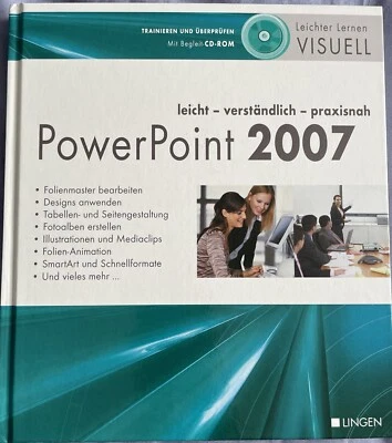 Power Point  2007 vom Verlag Lingen mit Begleit-CD-ROM - Bild 1 von 3