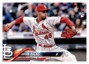 2018 Topps Update #US288 Jordan Hicks Mint - Picture 1 of 2