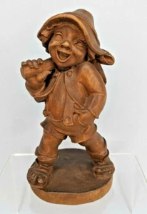 MARTIN WAGNER WOOD FIGURE, Oberammergau, BOY - Picture 1 of 5