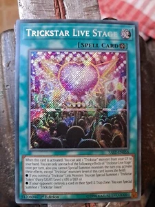 Yugioh - Trickstar Live Stage SAST-EN058 NM 1. Auflage Secret Rare - Bild 1 von 2