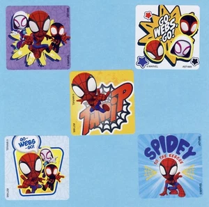 10 Spidey and His Amazing Friends Large Stickers - Party Favors - Spider-Man - Picture 1 of 1