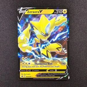 Zeraora V #053/159 Full Art Ultra Rare Crown Zenith NM Pokemon TCG - Picture 1 of 10