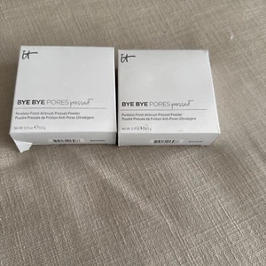 IT Cosmetics Bye Bye Pores Translucent Pressed Powder .31 Oz Set Of Two - Picture 1 of 11