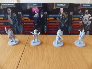 Zombicide Invader: Richard Kindred, Pink, Squirrelly, Eightball (Kickstarter) - Picture 1 of 6