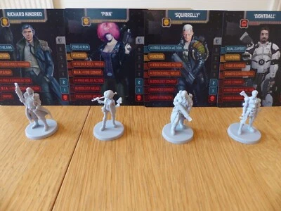 Zombicide Invader: Richard Kindred, Pink, Squirrelly, Eightball (Kickstarter) - Image 1 of 4
