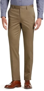 NEW Joseph A. Bank Men's Traveller's Twill Tailored Fit Khak Pants 32x32 - Picture 1 of 9