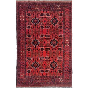 Handmade (4' x 6') Traditional Afghan Khal Mohammadi Wool Area Rug - Picture 1 of 12