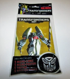 IDW TRANSFORMERS MICRO-COMIC FUN PACKS DRIFT #4 NEW SEALED - Picture 1 of 2