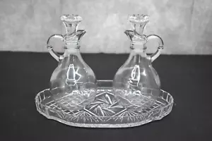 Gebrauchte Glaskrüge mit Bleikristall Tablett, schönes Set! (CU118) Kelch Co - Bild 1 von 9